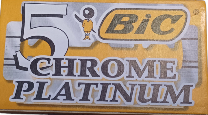 Лезо BIC Chrome Platinum 5шт - Фото 2 Лезо BIC Chrome Platinum 5шт - зображення 2