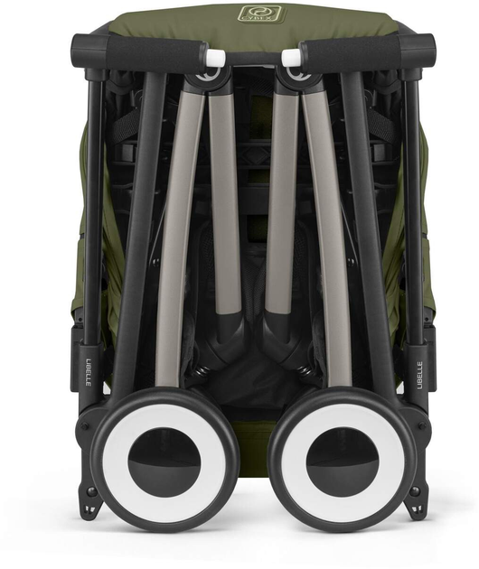 Прогулянкова коляска Cybex Libelle Moss Green Gold 525000285 (4063846512324) - зображення 6