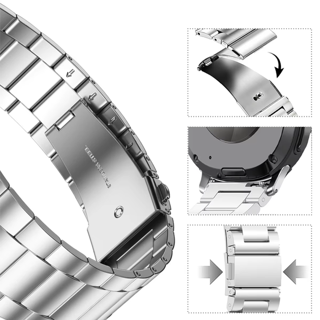 Ремешок Classic Steel для Samsung Galaxy Watch 8 Classic
