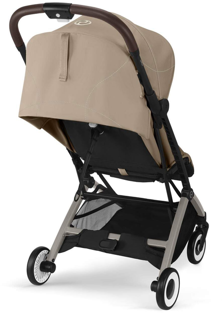 Прогулянкова коляска Cybex Orfeo TPE Almond Beige Gold 525000317 (4063846512515) - зображення 3