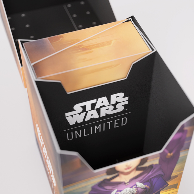 Pudełko na karty Gamegenic Star Wars Unlimited Card Game Soft Crate Palpatine/Padme Amidala (4251715419281) - obraz 9