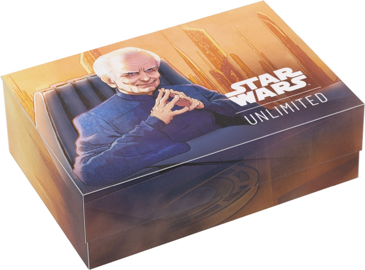 Pudełko na karty Gamegenic Star Wars Unlimited Card Game Soft Crate Palpatine/Padme Amidala (4251715419281) - obraz 5