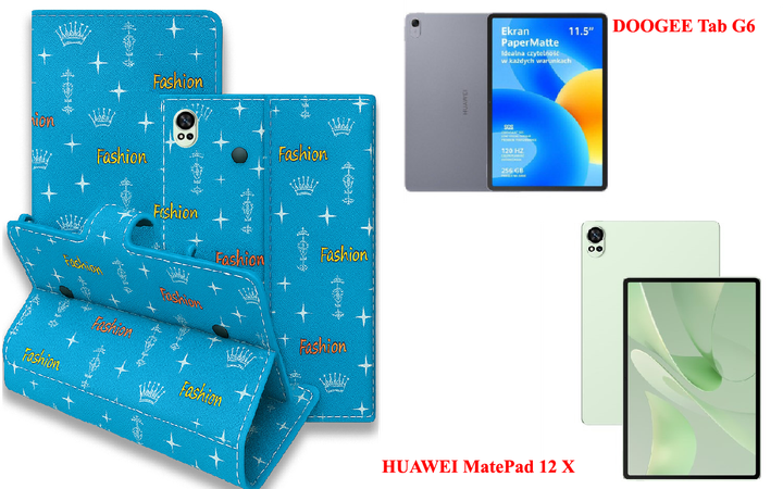 Книжка-трансформер Armor для планшета HUAWEI MatePad 11.5 2nd Gen, MatePad 12 X, колір Feshn-Blue - Фото 1 Книжка-трансформер Armor для планшета HUAWEI MatePad 11.5 2nd Gen, MatePad 12 X, колір Feshn-Blue - зображення 1