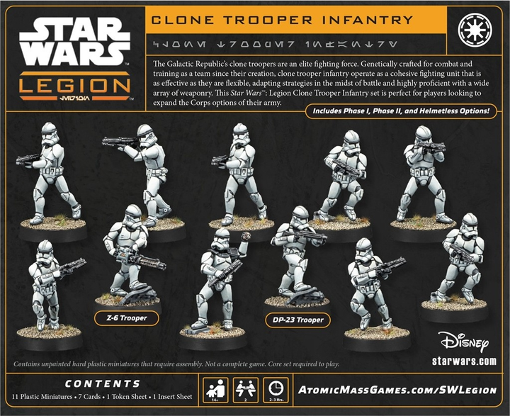 Dodatek do gry planszowej Atomic Mass Games Star Wars Legion 2.0: Clone Troopers Infantry (wersja angielska) (841333133405) - obraz 2
