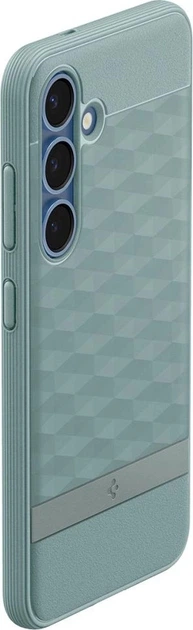 Etui plecki Spigen Caseology Parallax Mag MagSafe Case do Samsung Galaxy S25 Green (8809971238946) - obraz 7