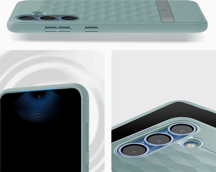 Etui plecki Spigen Caseology Parallax Mag MagSafe Case do Samsung Galaxy S25 Green (8809971238946) - obraz 15