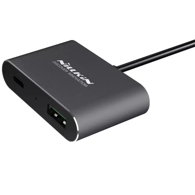 АЗУ Nillkin PowerShare 57W (3*USB+1Type-C) (NKC05) Grey - изображение 3
