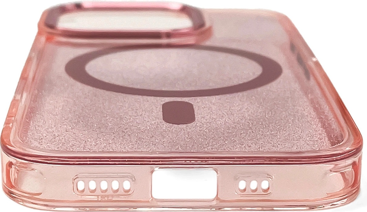 Etui plecki Hurtel Glitter Case MagSafe Compatible do Apple iPhone 17 Pro Pink (5907769380419) - obraz 4