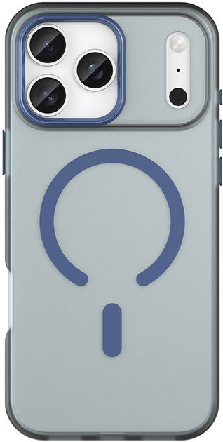 Etui Hurtel Magnetic Abrasive do Apple iPhone 17 Pro Max Niebieski (5907769379796) - obraz 1