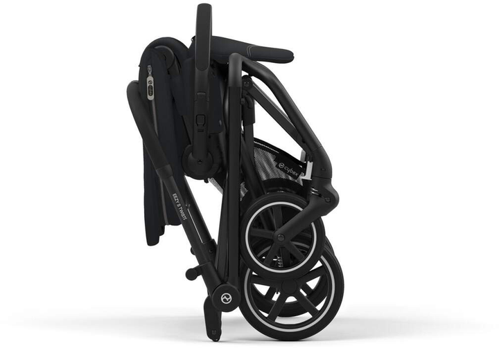 Прогулянкова коляска спортивна Cybex Eezy S Twist+ 2 BLK Magic Black Gold 524000087 (4063846450220) - зображення 7