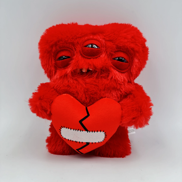 Мягкая игрушка Фуглер красный с сердцем fuggler funny ugly monster в коробке 20 см - Фото 2 Мягкая игрушка Фуглер красный с сердцем fuggler funny ugly monster в коробке 20 см - изображение 2