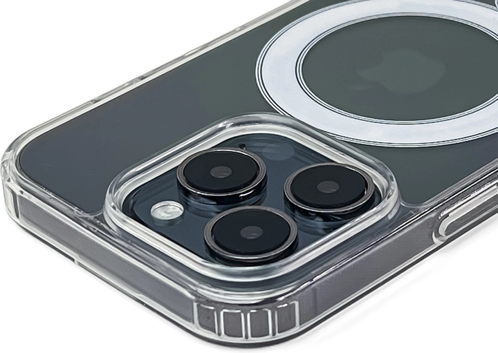 Панель Hurtel Corner Case MagSafe Compatible для Apple iPhone 17 Pro Clear (5907769380280) - зображення 2