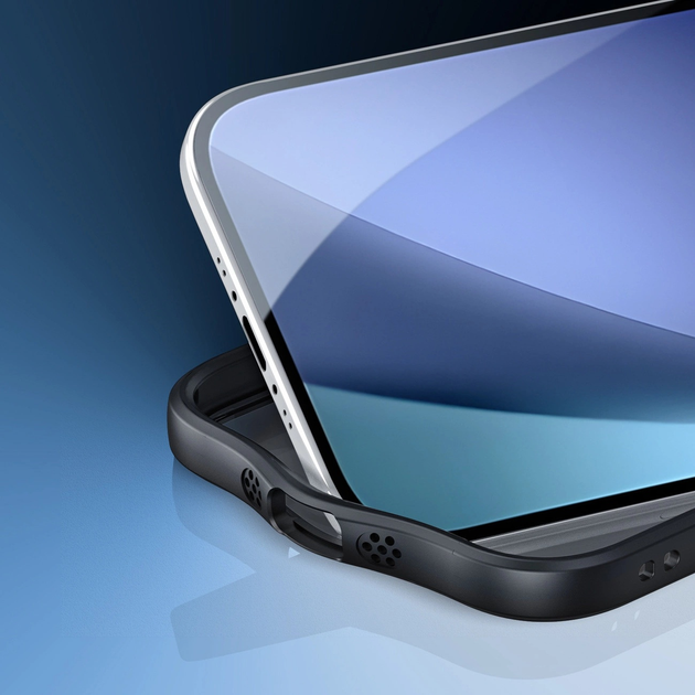 Панель Dux Ducis Aimo Mag Case with Magnetic Ring and Stand для Apple iPhone Air Black (6971824153354) - зображення 9
