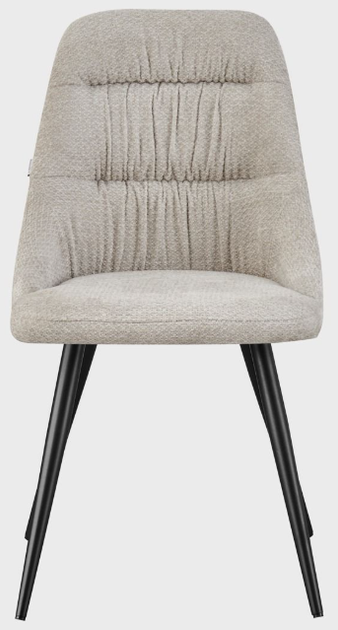 Krzesło do kuchni i salonu HOMLA 738654 QUERCIA 56 x 48 x 85 cm Beżowe (5906496738654) - obraz 2