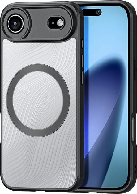 Панель Dux Ducis Aimo Mag Case with Magnetic Ring для Apple iPhone Air Black (6971824153316) - зображення 1