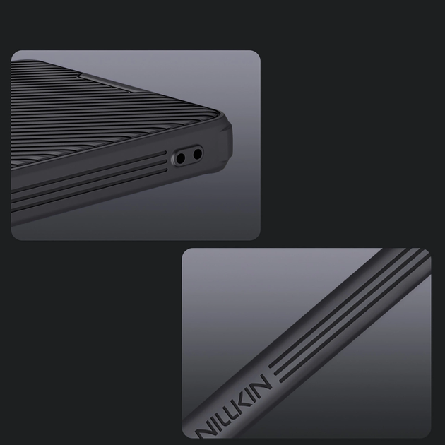 Etui Nillkin CamShield Pro do Samsung Galaxy S25 Ultra Czarny (6902048289970) - obraz 11