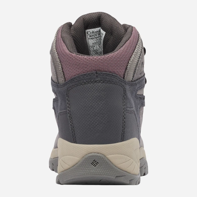 Buty trekkingowe damskie niskie Columbia Newton Ridge Plus Waterproof Amped 1718821009 37.5 (6.5US) Szary/Różowy (195981616637) - obraz 5