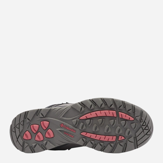 Buty trekkingowe damskie niskie Columbia Newton Ridge Plus Waterproof Amped 1718821009 37 (6US) Szary/Różowy (195981616620) - obraz 10