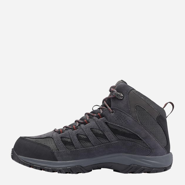 Чоловічі черевики для трекінгу Columbia Crestwood Mid Waterproof 2100641089 42.5 (9.5US) Темно-сірі (195981558708) - зображення 3
