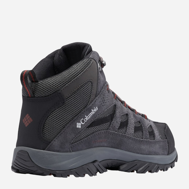 Buty trekkingowe męskie Columbia Crestwood Mid Waterproof 2100641089 42 (9US) Ciemnoszare (195981558692) - obraz 6