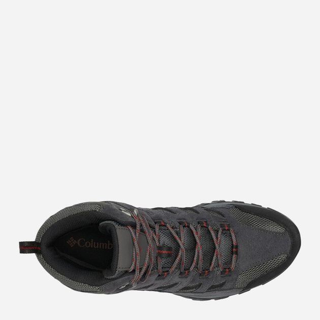 Buty trekkingowe męskie Columbia Crestwood Mid Waterproof 2100641089 43.5 (10.5US) Ciemnoszare (195981558562) - obraz 8