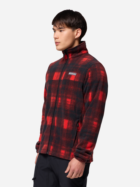 Bluza męska rozpinana streetwear polarowa Columbia Steens Mtn Print Jac 1478231698 L Czarna (198711228551) - obraz 4