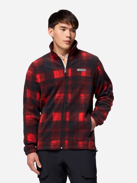 Bluza męska rozpinana streetwear polarowa Columbia Steens Mtn Print Jac 1478231698 XL Czarna (198711228537) - obraz 5