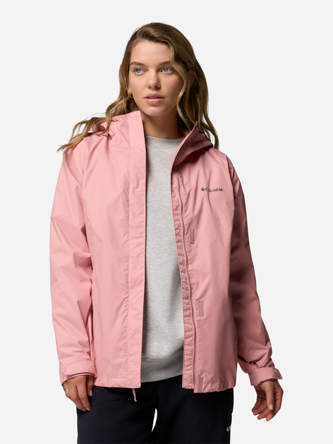 Вітровка жіноча Columbia Arcadia Ii Jacket 1534115659 XL Рожева (198711145001) - зображення 8