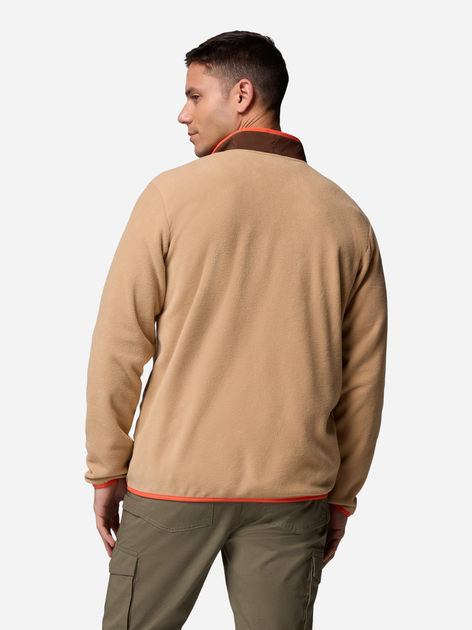 Толстовка на флісі на блискавці чоловіча Columbia Sequoia Grove Fz Fleece 2095891230 XL Бежева (198711133329) - зображення 2