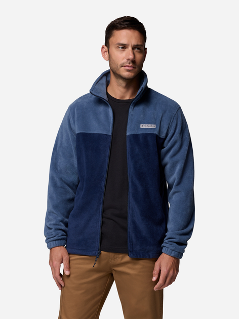 Толстовка на флісі на блискавці чоловіча Columbia Steens Mtn Fz 2.0 1476671479 2XL Темно-синя (194894425633) - зображення 1