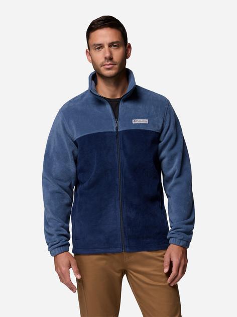Толстовка на флісі на блискавці чоловіча Columbia Steens Mtn Fz 2.0 1476671479 XL Темно-синя (194894425626) - зображення 6