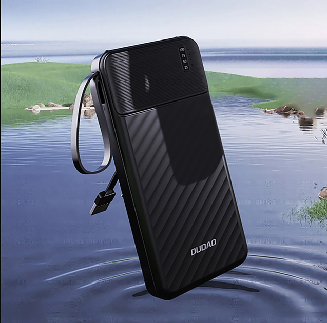 УМБ Dudao K11 Pro 20000mAh 10W Black (6977196681877) - зображення 3
