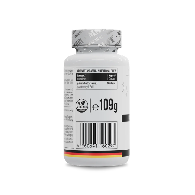MST Nutrition, ГАМК, GABA 2200, 100 капсул (MST-16029) - зображення 2