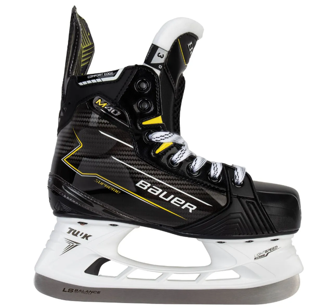 Ковзани хокейні Bauer Supreme M40 Junior Ice Hockey Skates Юніорські - Фото 1 Ковзани хокейні Bauer Supreme M40 Junior Ice Hockey Skates Юніорські - изображение 1