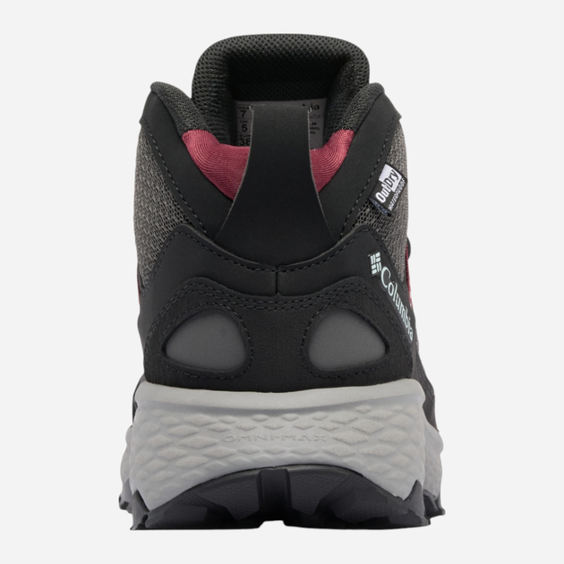 Жіночі черевики низькі для трекінгу Columbia Pf Rush Mid Od Wmns 2126581089 37.5 (6.5US) Чорні (198711363382) - зображення 4