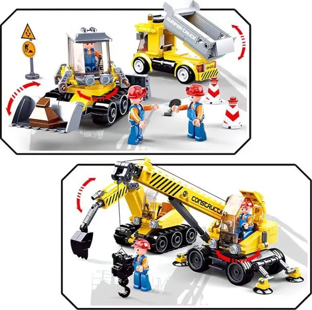 Zestaw klocków Sluban Blocks construction set, 465 elementów (6938242956806) - obraz 5
