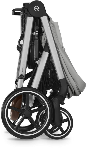 Прогулянкова коляска спортивна Cybex Balios S Lux Stone Grey Gold 524001179 (4063846476152) - зображення 6