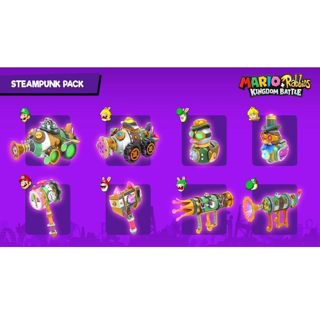 Gra Nintendo Switch Mario + Rabbids Kingdom Battle Gold Edition Code in Box (Klucz elektroniczny) (3307216221012) (955555909486381) - Outlet - obraz 10