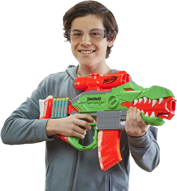 Blaster Hasbro Nerf Rex-Rampage (F0807) (955555911384533) - Outlet - obraz 6