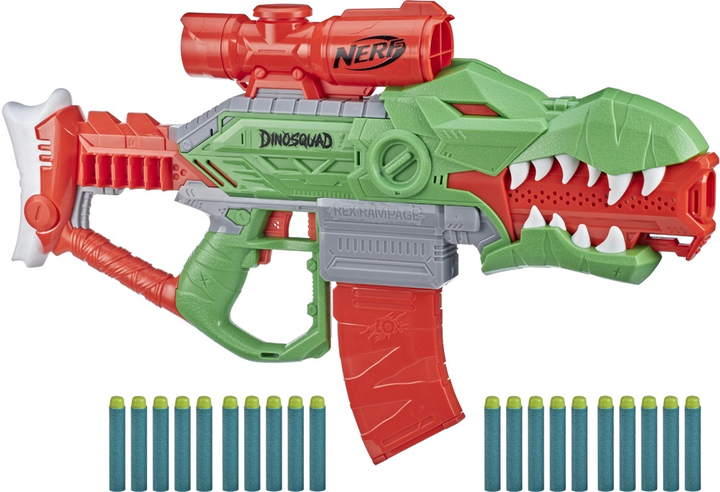 Blaster Hasbro Nerf Rex-Rampage (F0807) (955555911384533) - Outlet - obraz 10