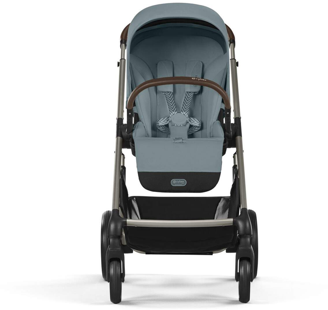 Прогулянкова коляска спортивна Cybex Balios S Lux Stormy Blue Gold 524001195 (4063846476251) - зображення 2