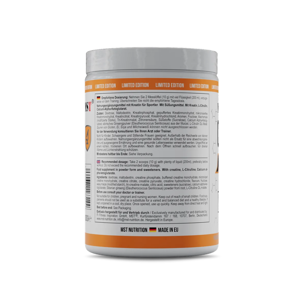 ?MST Nutrition, Креатин, Creatine Kick 7 in 1, (7 креатинов в 1), персиковый чай, 1000 г (MST-00298) - изображение 3