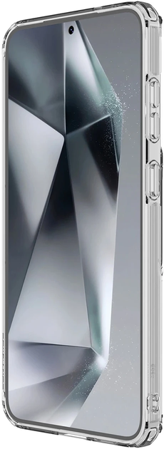 Etui Nillkin Nature TPU Pro Magnetic Case do Samsung Galaxy S25 Przezroczysty/Biały (6902048289826) - obraz 5