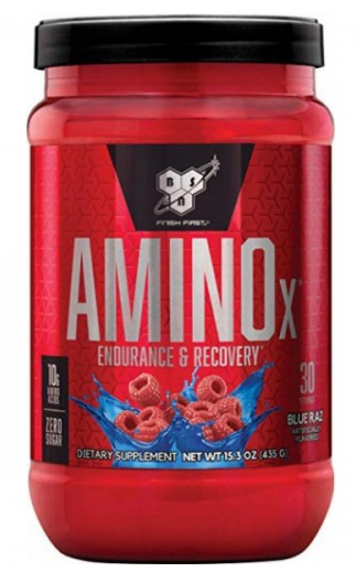 Amino X 435г - блакитна малина - Фото 1 Amino X 435г - блакитна малина - изображение 1