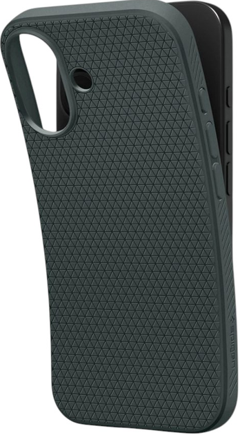 Etui Spigen Liquid Air na iPhone 17 Dark Green (8800283315035) - obraz 4