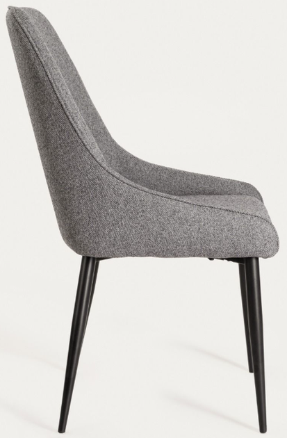 Krzesło do kuchni i salonu HOMLA 737893 SABOR 52 x 52 x 93.5 cm Ciemnoszare (5906496737893) - obraz 3