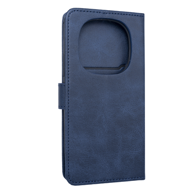 Чохол-книжка "Business" для Xiaomi Redmi Note 14 Pro Plus (5G) Dark Blue - Фото 3 Чохол-книжка "Business" для Xiaomi Redmi Note 14 Pro Plus (5G) Dark Blue - зображення 3