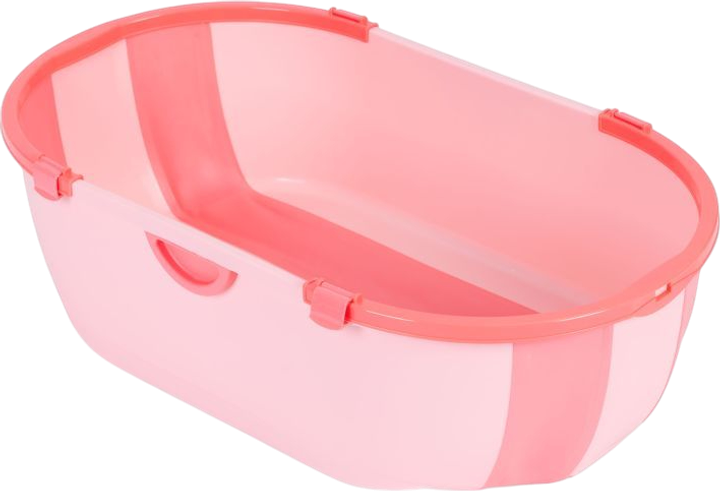 Wanienka dla dzieci EcoToys turystyczna składana Różowa (HA-B46-PK) - obraz 1