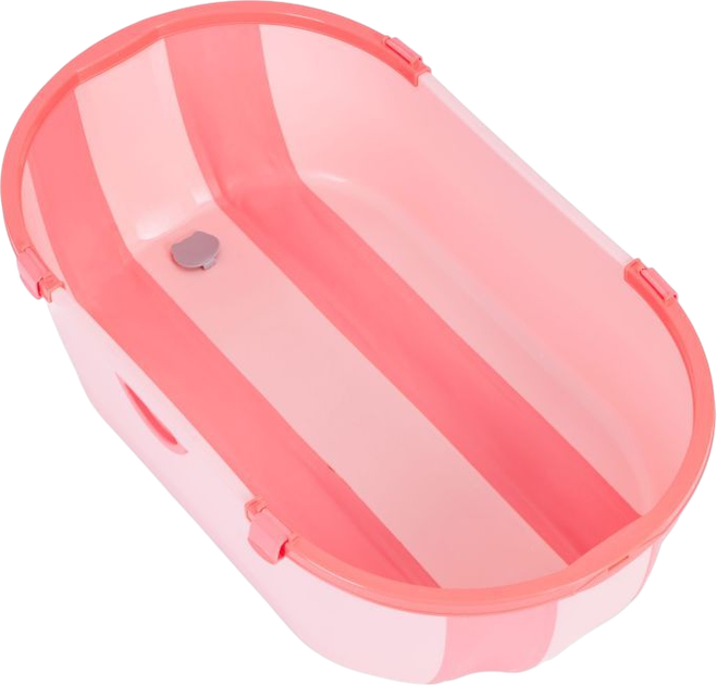 Wanienka dla dzieci EcoToys turystyczna składana Różowa (HA-B46-PK) - obraz 3
