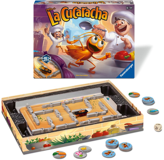 Настільна гра Ravensburger La Cucaracha Magic (4005556248339) - зображення 2